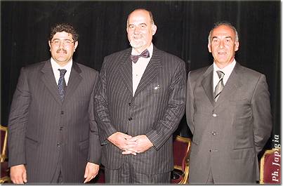 Nella Foto Sindaco Venneri, l'Ambasciatore Bosnia - Erzegovina, Presso Il Quirinale Luksa Soljan e Marcello Quarta presidente della Pro Loco